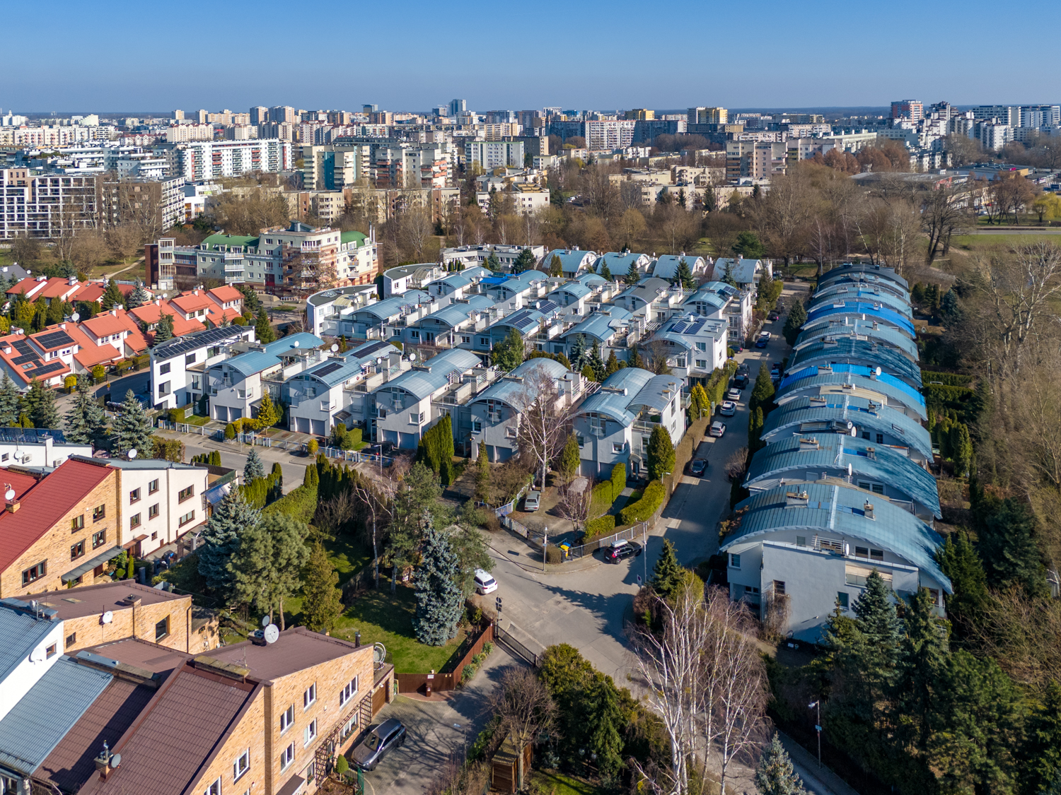 Zdjęcie architektury budynku Osiedle Ateńska III